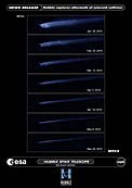 Hubble captures aftermath of asteroid collision